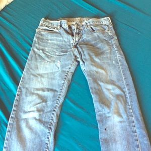 American Eagle Slim-Cut 30/32 Blue Jeans